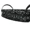 Hello Honey® 2.5ft. Black Hand-Woven Rattan Tray with Handles